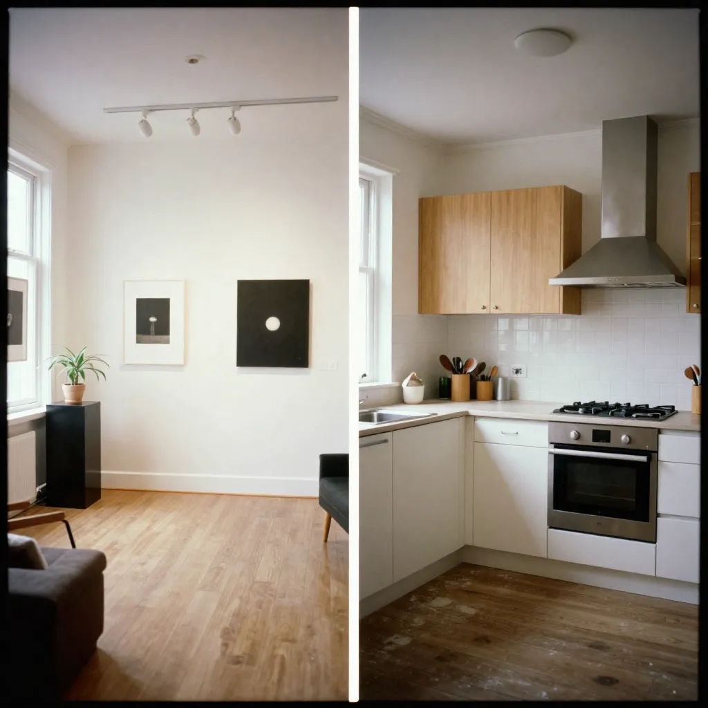 Living room after organization